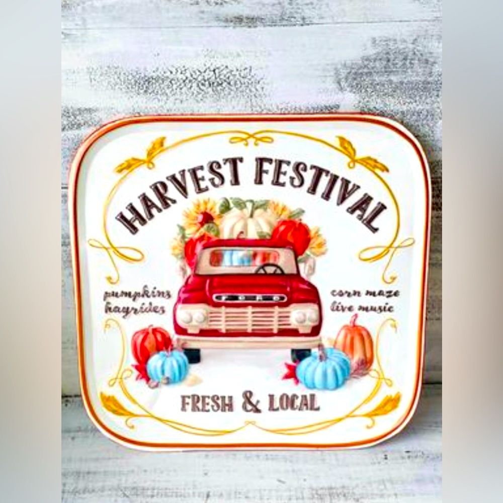 *Harvest Festival Metal Sign